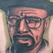 Tattoos - Traditional color portrait of Walter White, Gary Dunn Art Junkies Tattoo - 84180